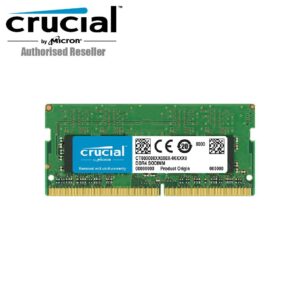 Crucial 16GB Single DDR4 2400 MT/s (PC4-19200) DR x8 SODIMM 260-Pin Laptop Memory - CT16G4SFD824A