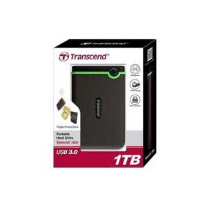 Transcend 1TB USB 3.1 Gen 1 StoreJet 25M3G SJ25M3G Rugged External Hard Drive TS1TSJ25M3G